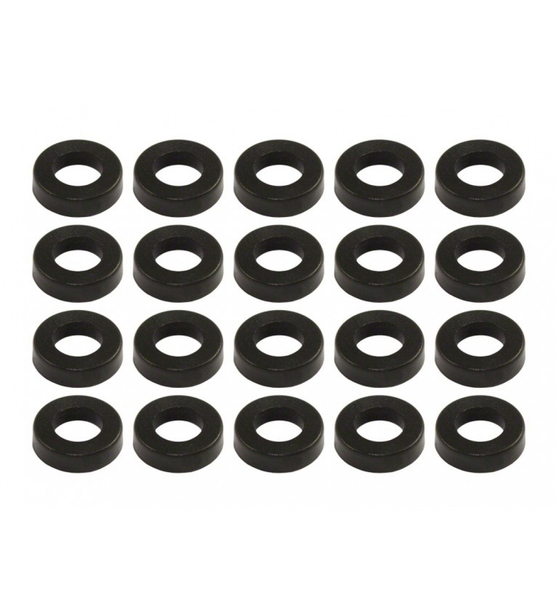 RONDELLA NYLON PER VITE TIRANTE - NEGRA (X20) [SD-CB-B]