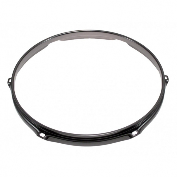 CERCHIO 10" 6 TIRANTI NERO SUPER TRIPLA FLANGIA 2.3MM [SD-H23-10-6BK]