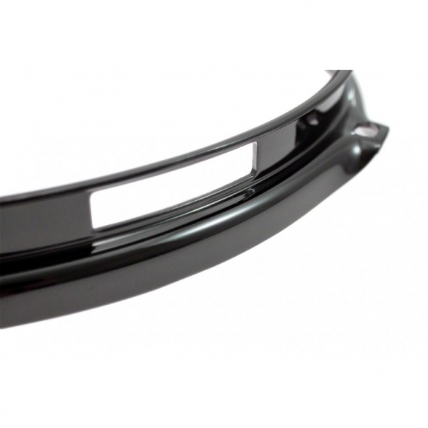 CERCHIO 10" 6 TIRANTI CORDIERA NERO SUPER TRIPLA FLANGIA 2.3MM [SD-H23-10-6SBK]