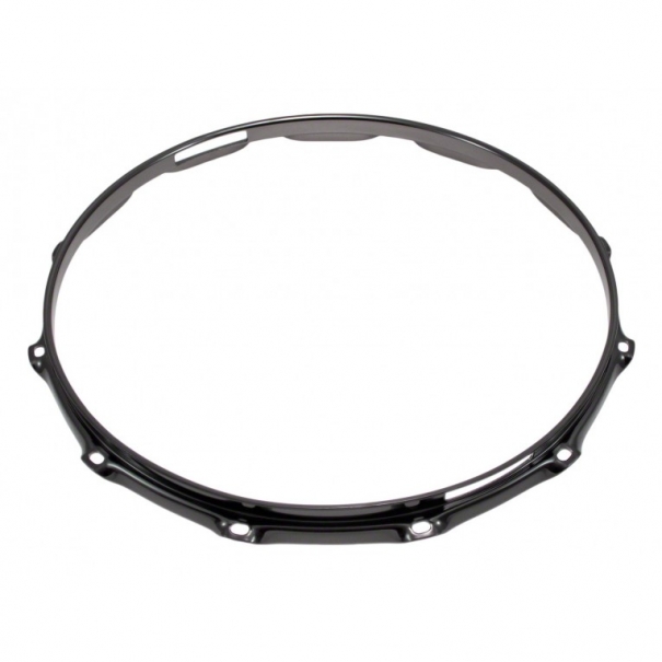CERCHIO 14" 12 TIRANTI CORDIERA NERO SUPER TRIPLA FLANGIA 2.3MM [SD-H23-14-12SBK]
