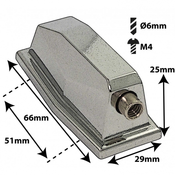 Blocchetto Grancassa 51mm