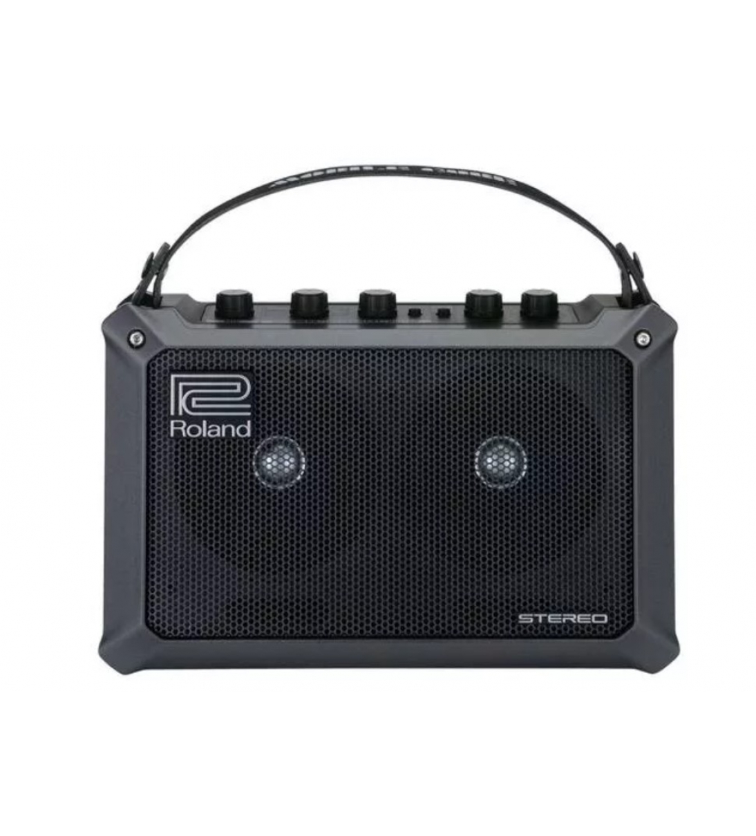 Mobile Cube Amplificatore Stereo a batterie traspotabile 5W (2.5W + 2.5W) con 2 speakers da 10cm (4")