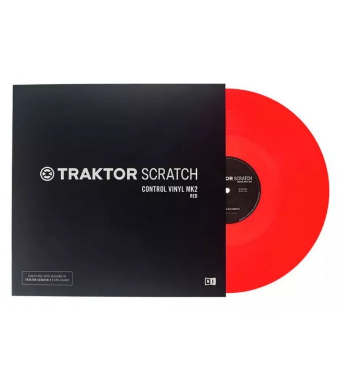 Traktor Scratch - Control Vinyl Red MKII