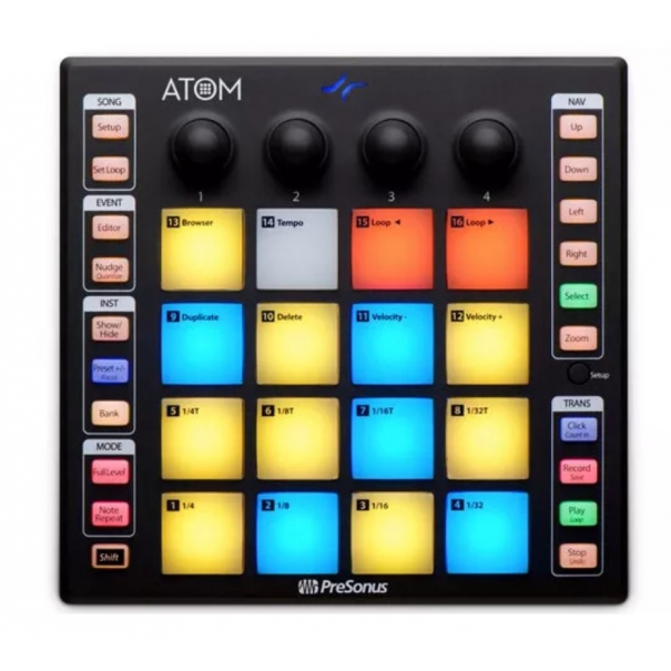 Atom PAD CONTROLLER MIDI CON 16 PAD RGB