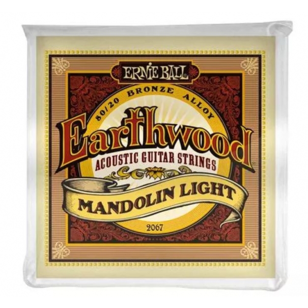 Corde per Mandolino - 2067 Earthwood 80/20 Bronze Mandolin Light 9-34