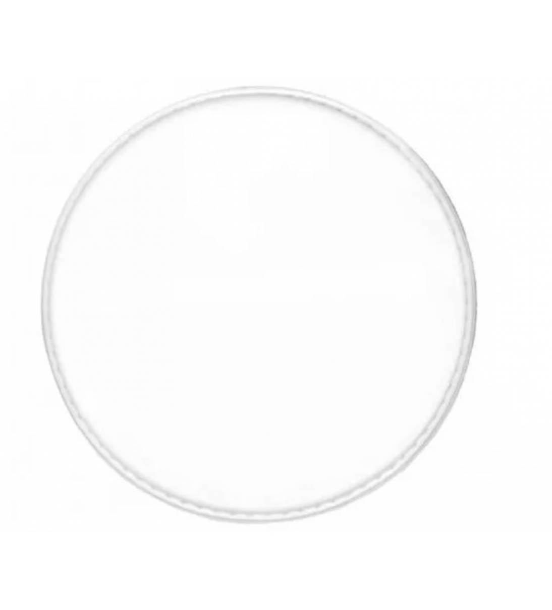 Pelle Risonante per Rullante 14" Trasparente