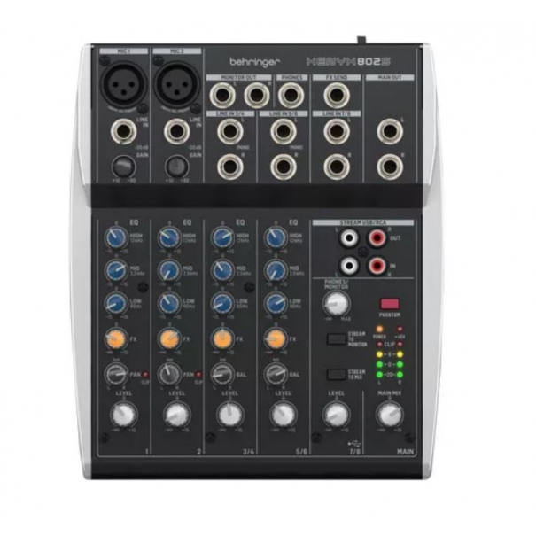 Xenyx 802S Mixer 8 Canali con interfaccia Usb [177104]