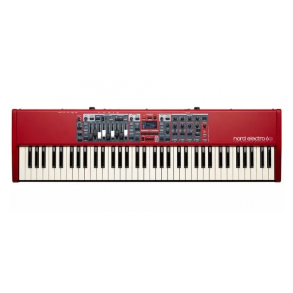 Electro 6D 73 PIANOFORTE DIGITALE 73 TASTI SEMIPESATI ROSSO