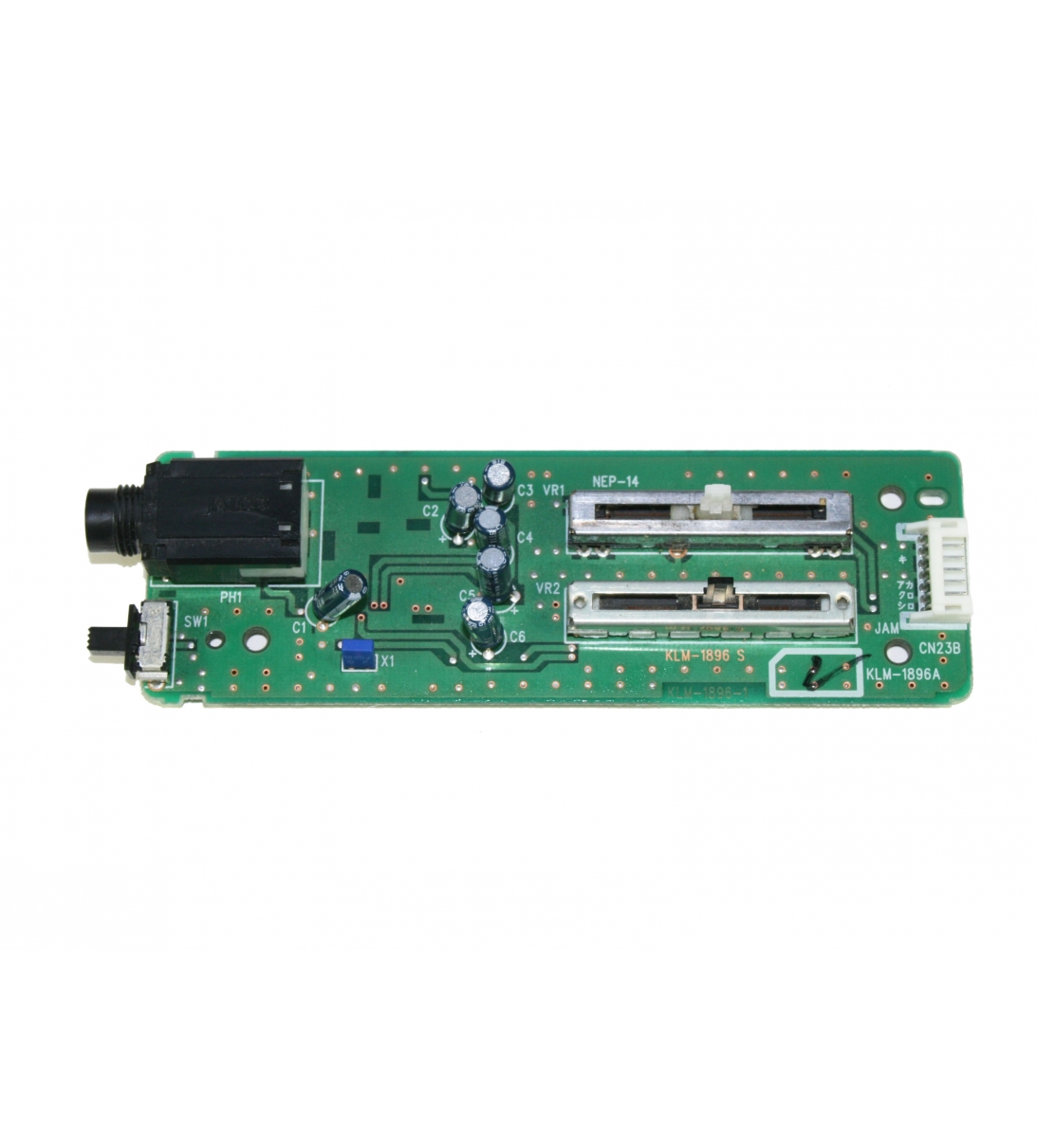 Scheda circuito slider/jack (KLM-1896), per tastiera Korg XC
