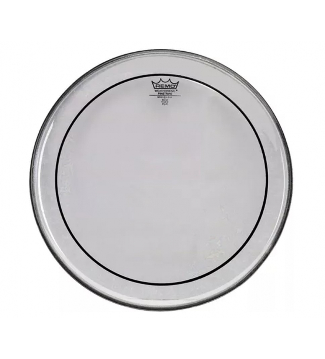 REMO 8" P308BE Pinstripe Clear