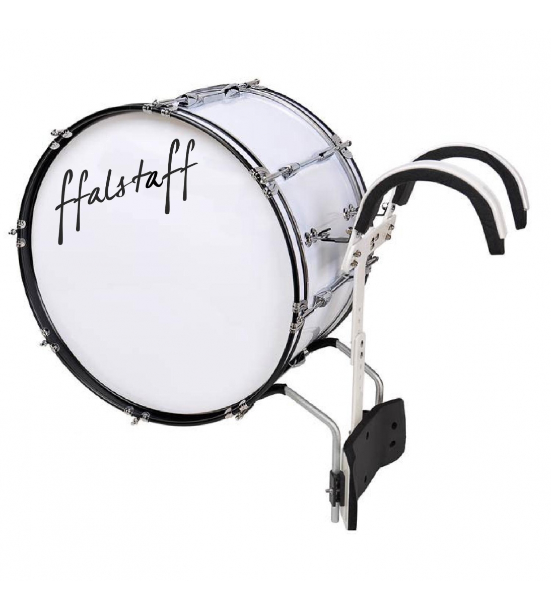 Grancassa da Banda 26"x12" in Alluminio con Spallaccio