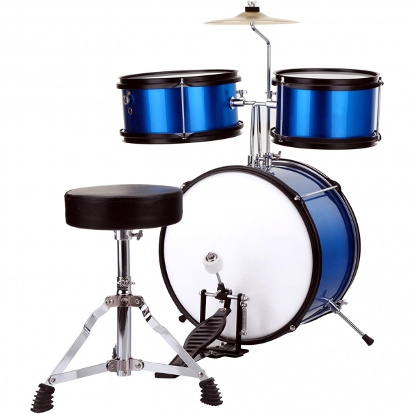 Batteria Baby 3 Pezzi Completa (Blu) [B005ff195041]