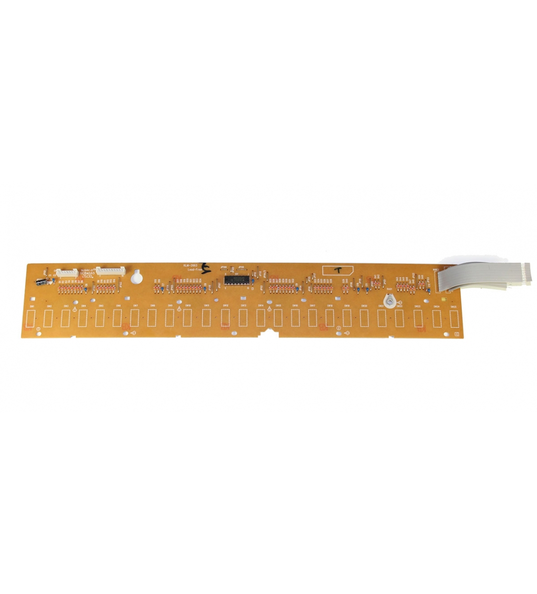 Scheda contatti tasti, 25 note (medio), KLM-2663, Korg 510C15332663