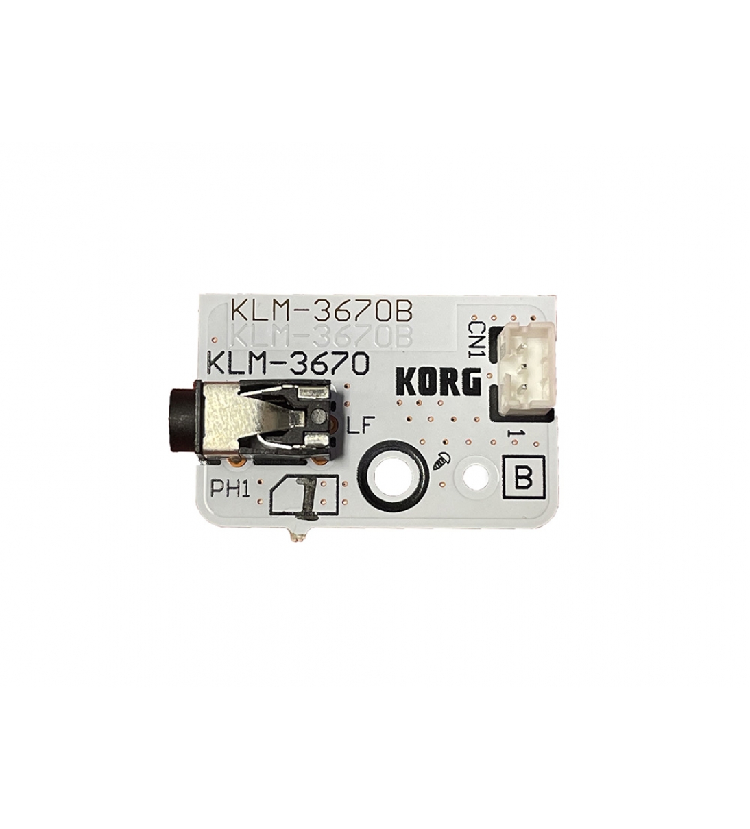 scheda cuffie per la tastiera Korg Kross 2 a 88 tasti. Il PCB sostitutivo è il codice Korg KLM-3670