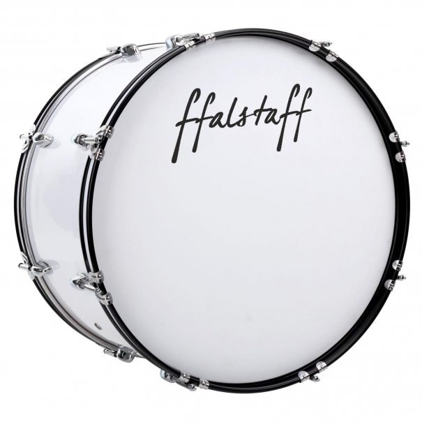 Grancassa da Banda 24"x12" in Alluminio con Tracolla e Battente