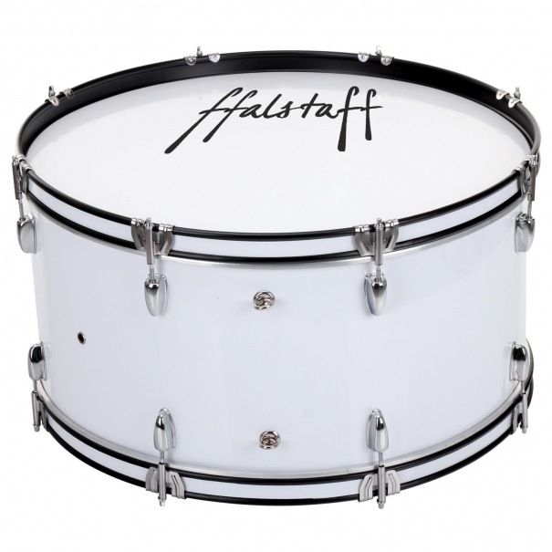 Grancassa da Banda 24"x12" in Alluminio con Tracolla e Battente
