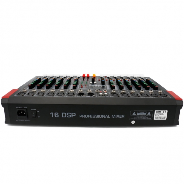 EVOMIX-12-USB Mixer/Scheda Audio 12 canali, multieffetto DSP, interfaccia USB, lettore Mp3, Bluetooth