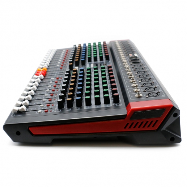 EVOMIX-16-USB Mixer/Scheda Audio 16 canali, multieffetto DSP, interfaccia USB, lettore Mp3, Bluetooth