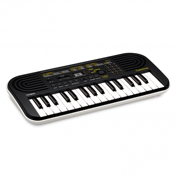 SA51 Tastiera Elettronica 32 Tasti (Nera fondo bianco)