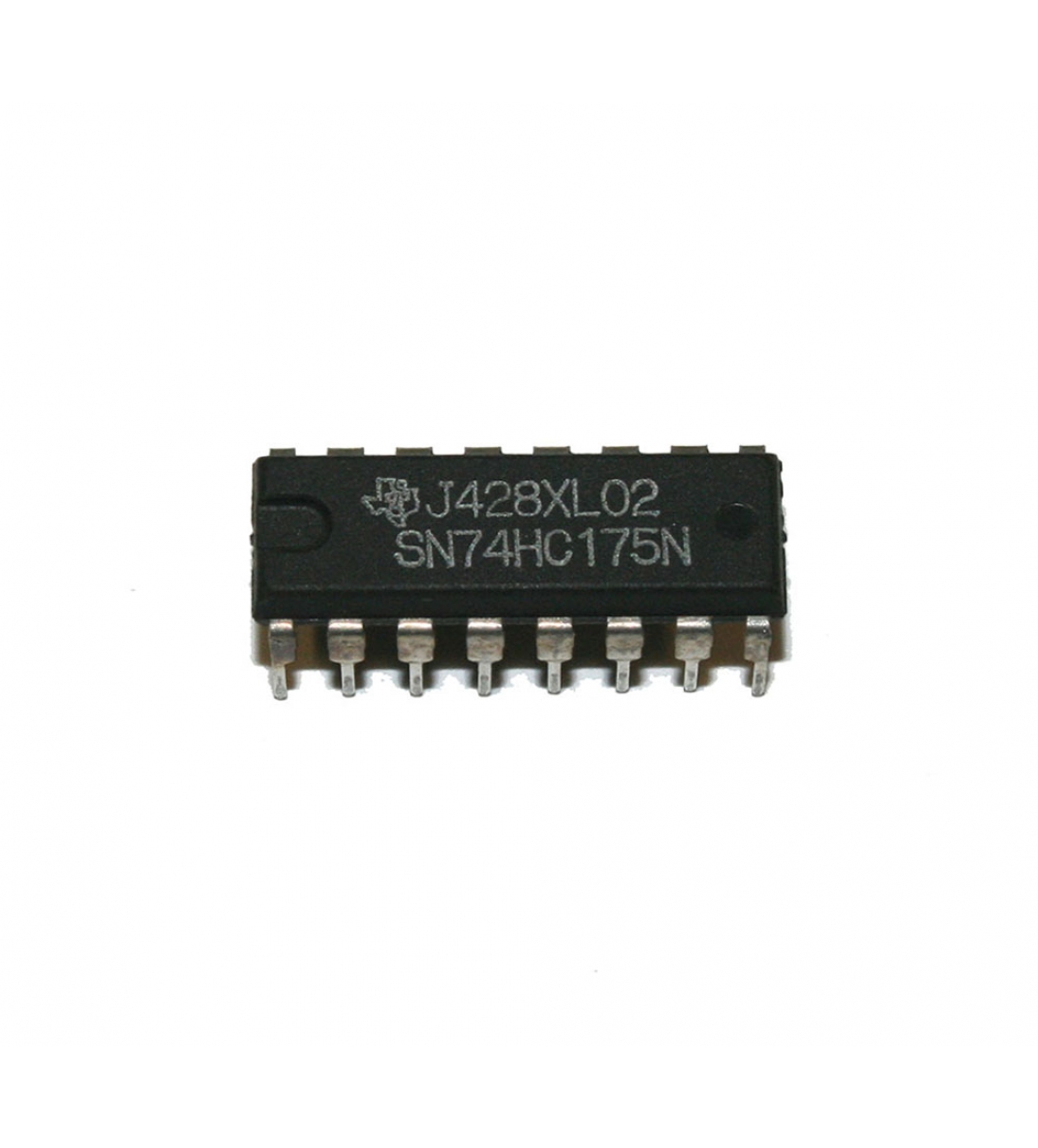 Circuito integrato, flip-flop 74HC175, DIP a 16 pin