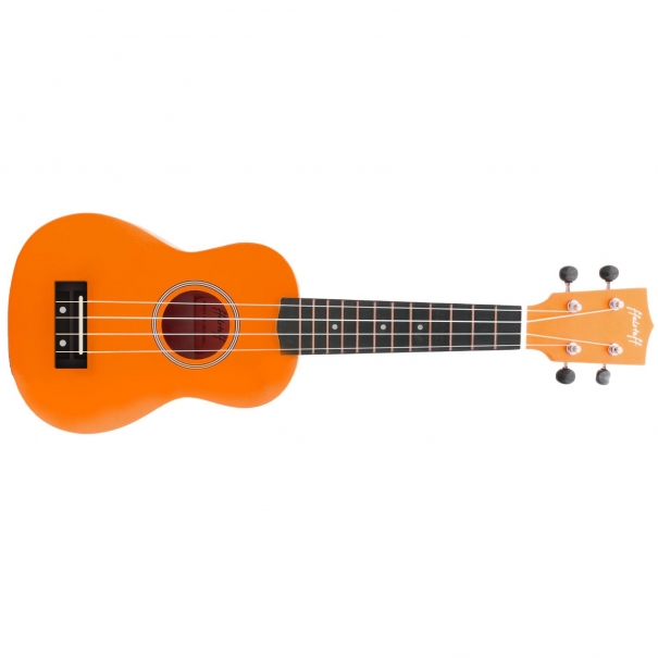 ffalstaff Ukulele Soprano 21" Superior Satinato con custodia (Arancione)   (Prezzo valido solo con acquisto On Line)