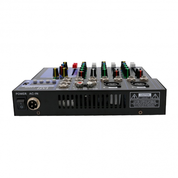 F4-MB Mixer 4 canali MP3 USB Bluetooth con Effetto Echo