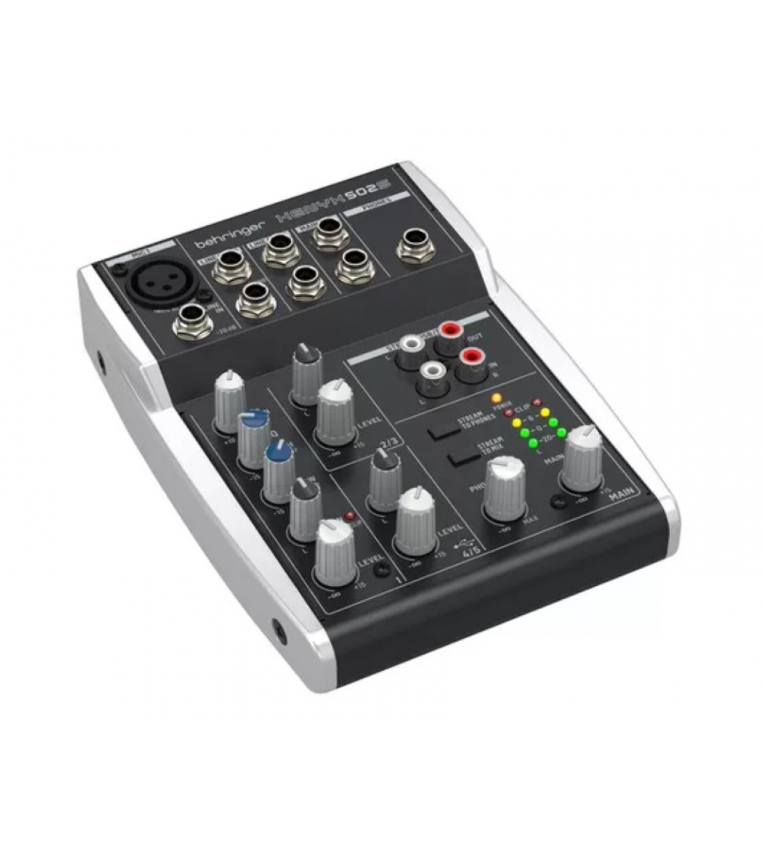 Xenyx 502S MIXER ANALOGICO 5-INPUT CON INTERFACCIA STREAMING USB
