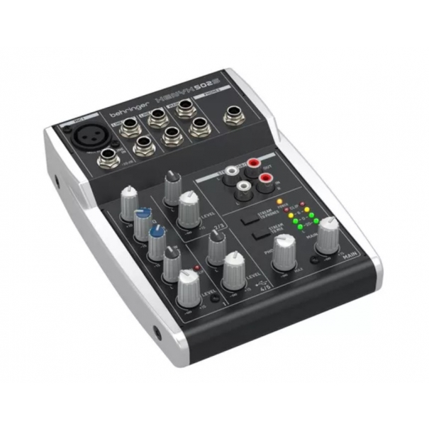 Xenyx 502S MIXER ANALOGICO 5-INPUT CON INTERFACCIA STREAMING USB