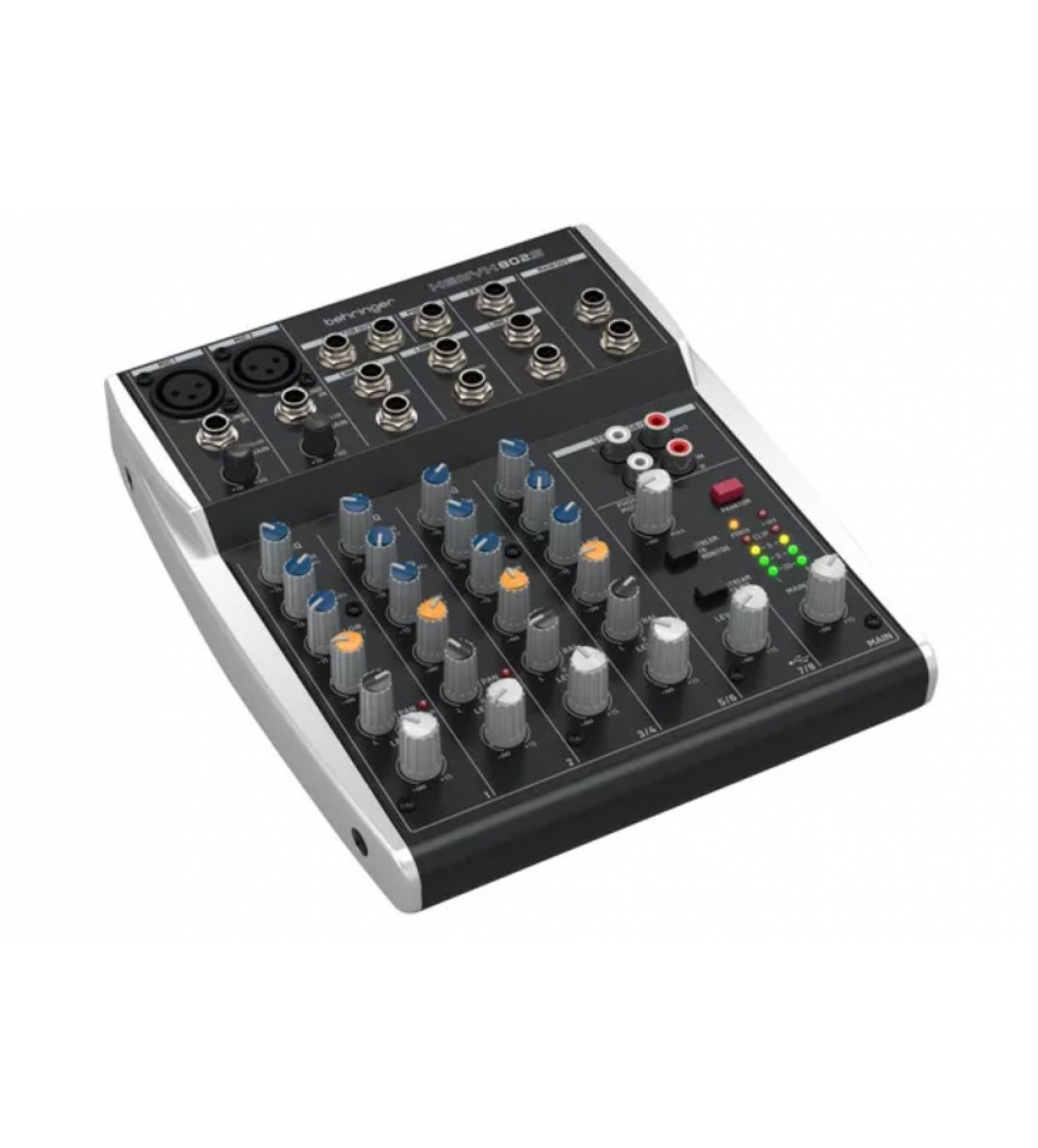 Xenyx 802S MIXER ANALOGICO 8-INPUT CON INTERFACCIA STREAMING USB