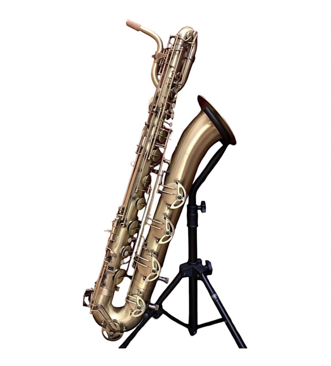 Sax baritono seriesmart brushed brass - Cigalini