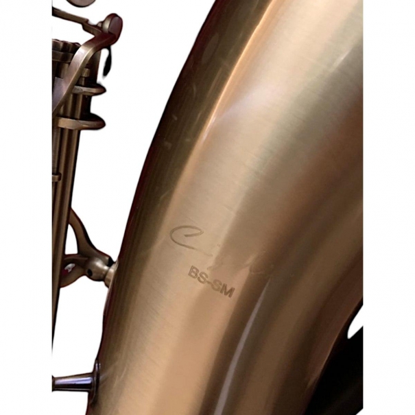 Sax baritono seriesmart brushed brass - Cigalini