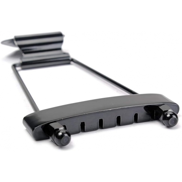 Ponticello a 6 corde, per chitarra Jazz Archtop, colore: Nero