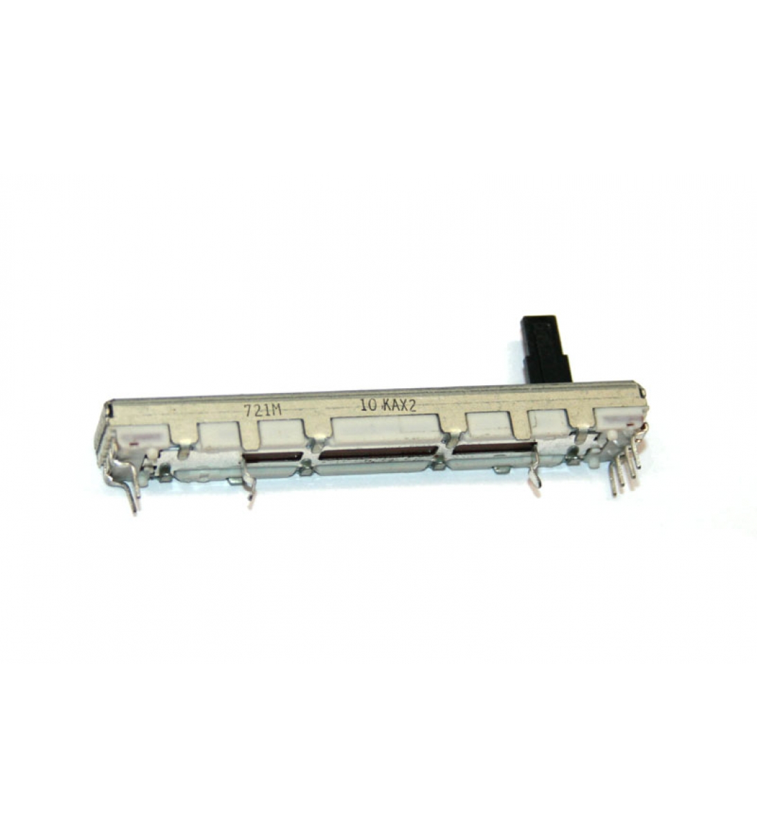 Potenziometro a slitta, 10KAx2, corsa 45 mm, con leva in plastica da 10 mm, Roland 13359453
