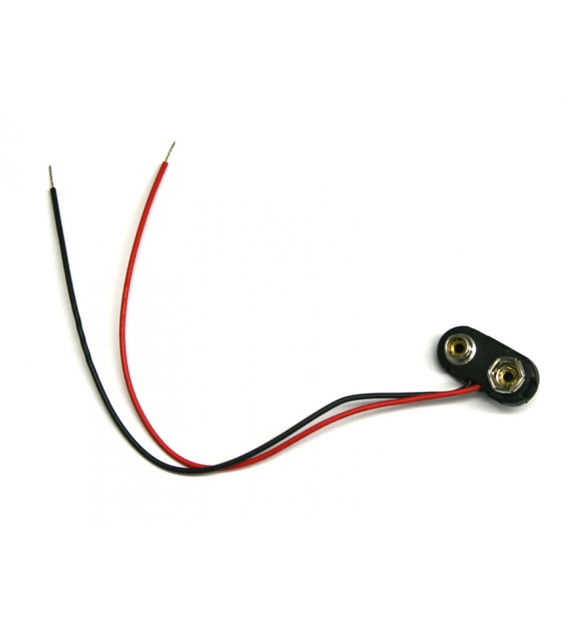 Connettore a scatto per batteria da 9 volt