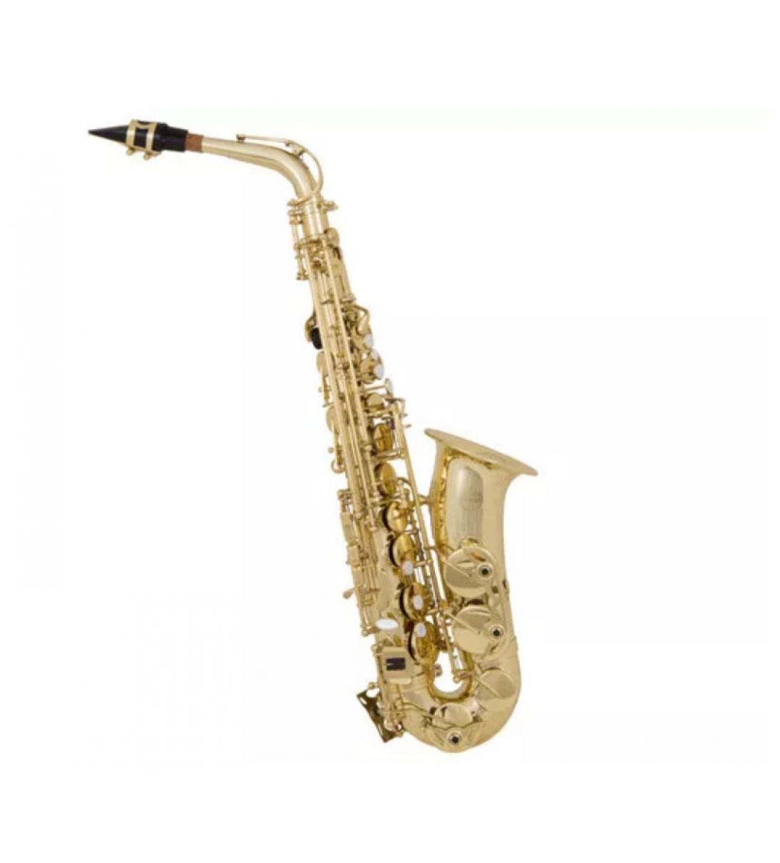 AS20SK Sassofono contralto in Mib con tamponi in pelle e risonatori in metallo - GRASSI  [B012GR175901]