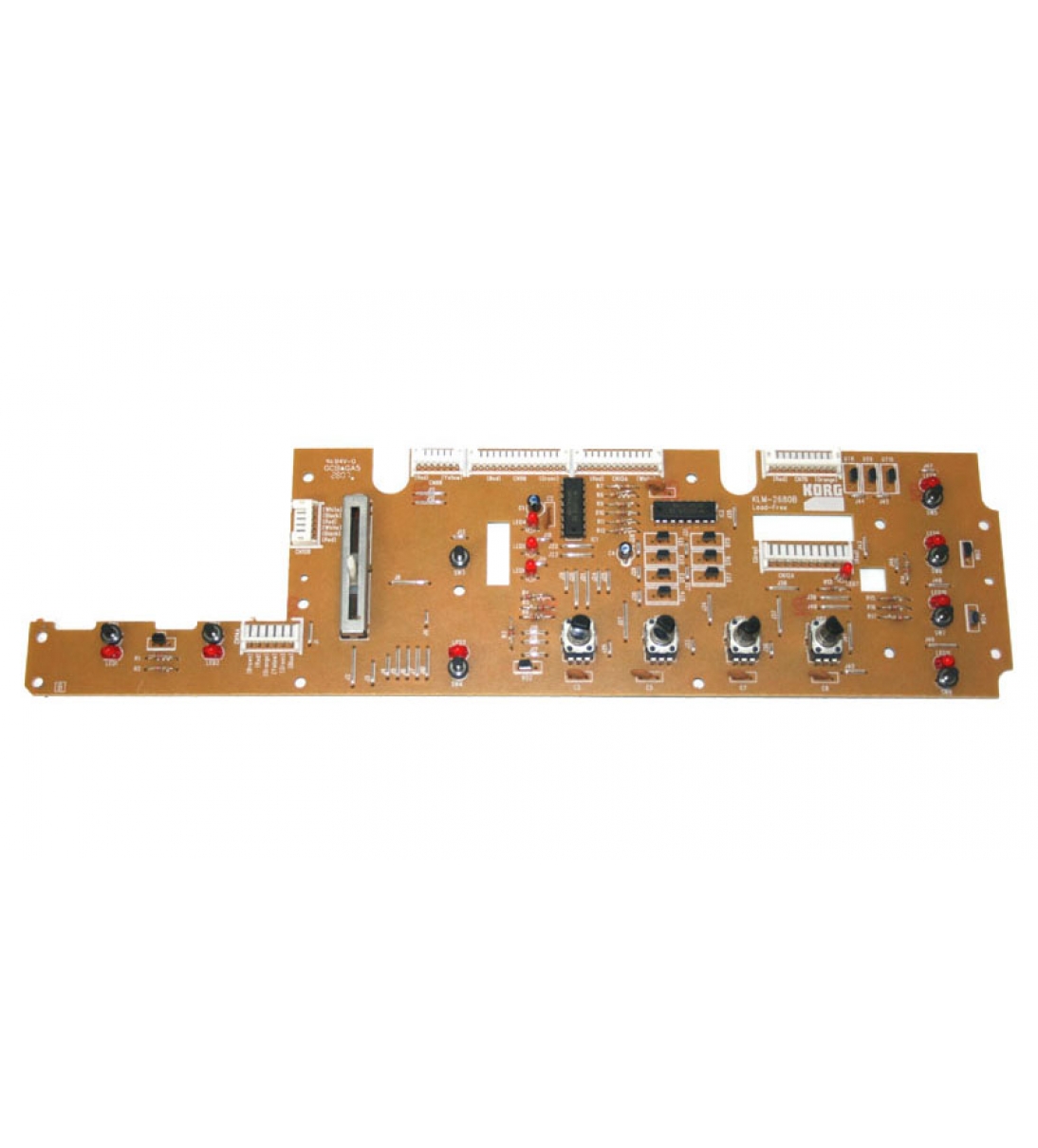 Scheda del pannello sinistro (KLM-2680B) per il sintetizzatore Korg X50
