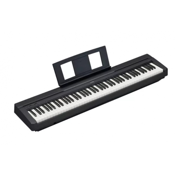 P-45 PIANOFORTE DIGITALE 88 TASTI PESATI NERO