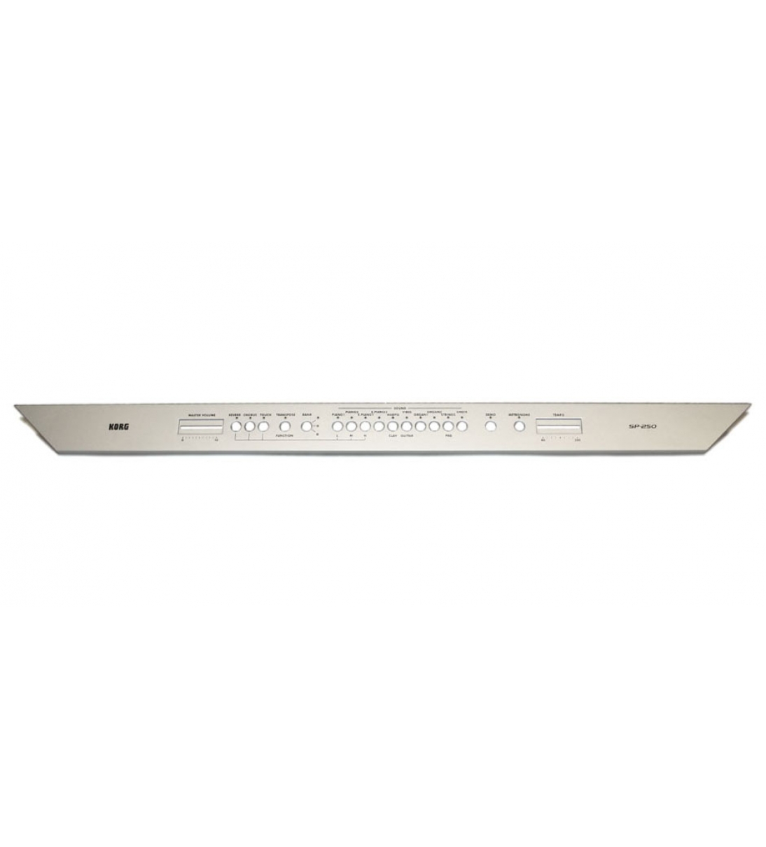 Pannello superiore per tastiera Korg SP250, 530000000325