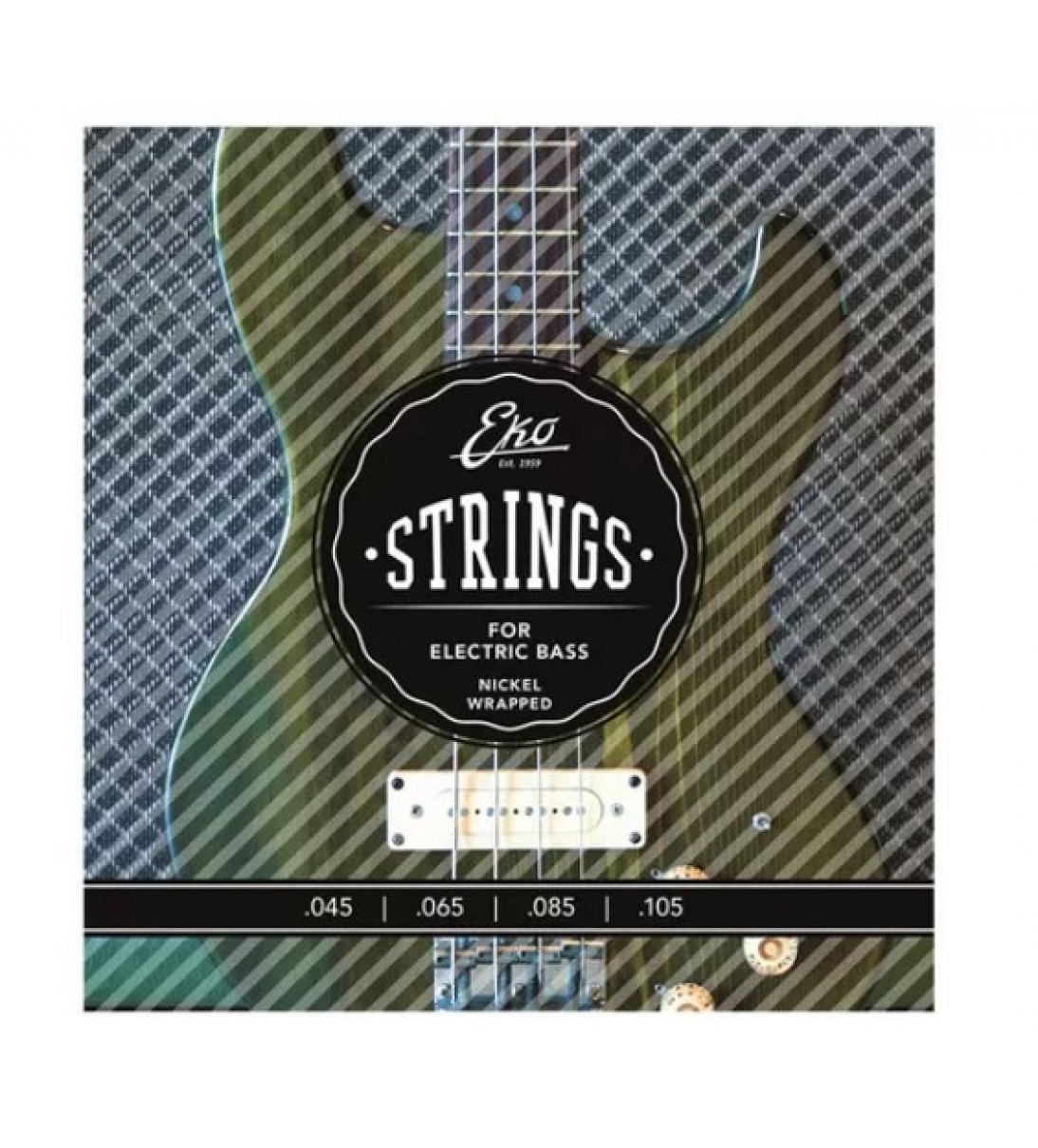 Electric Bass 4 Strings MUTA DI CORDE PER BASSO ELETTRICO - 045/105