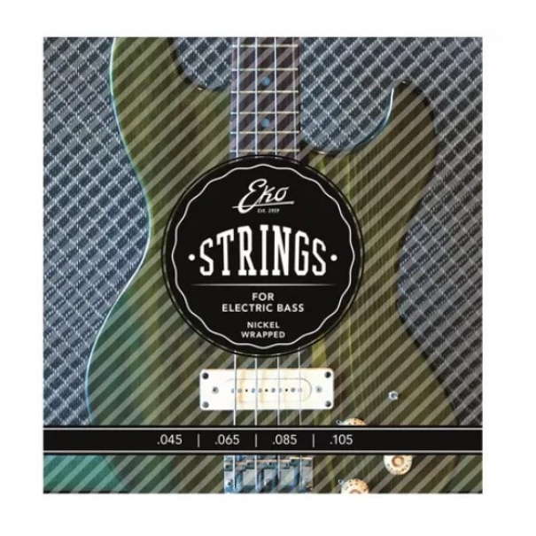 Electric Bass 4 Strings MUTA DI CORDE PER BASSO ELETTRICO - 045/105