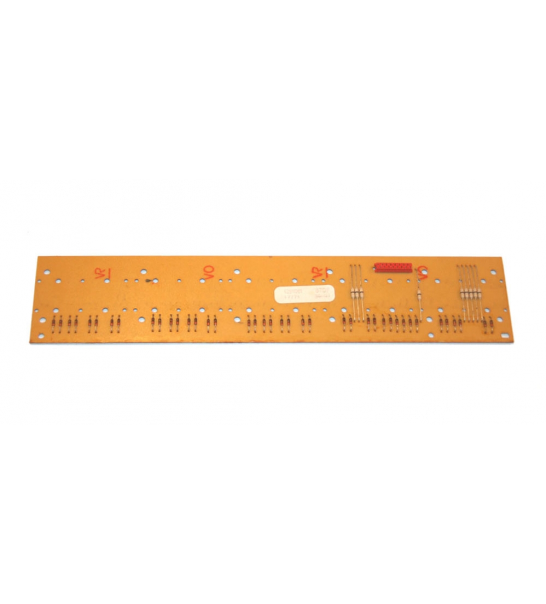 Scheda a contatti, 20 note (basse)