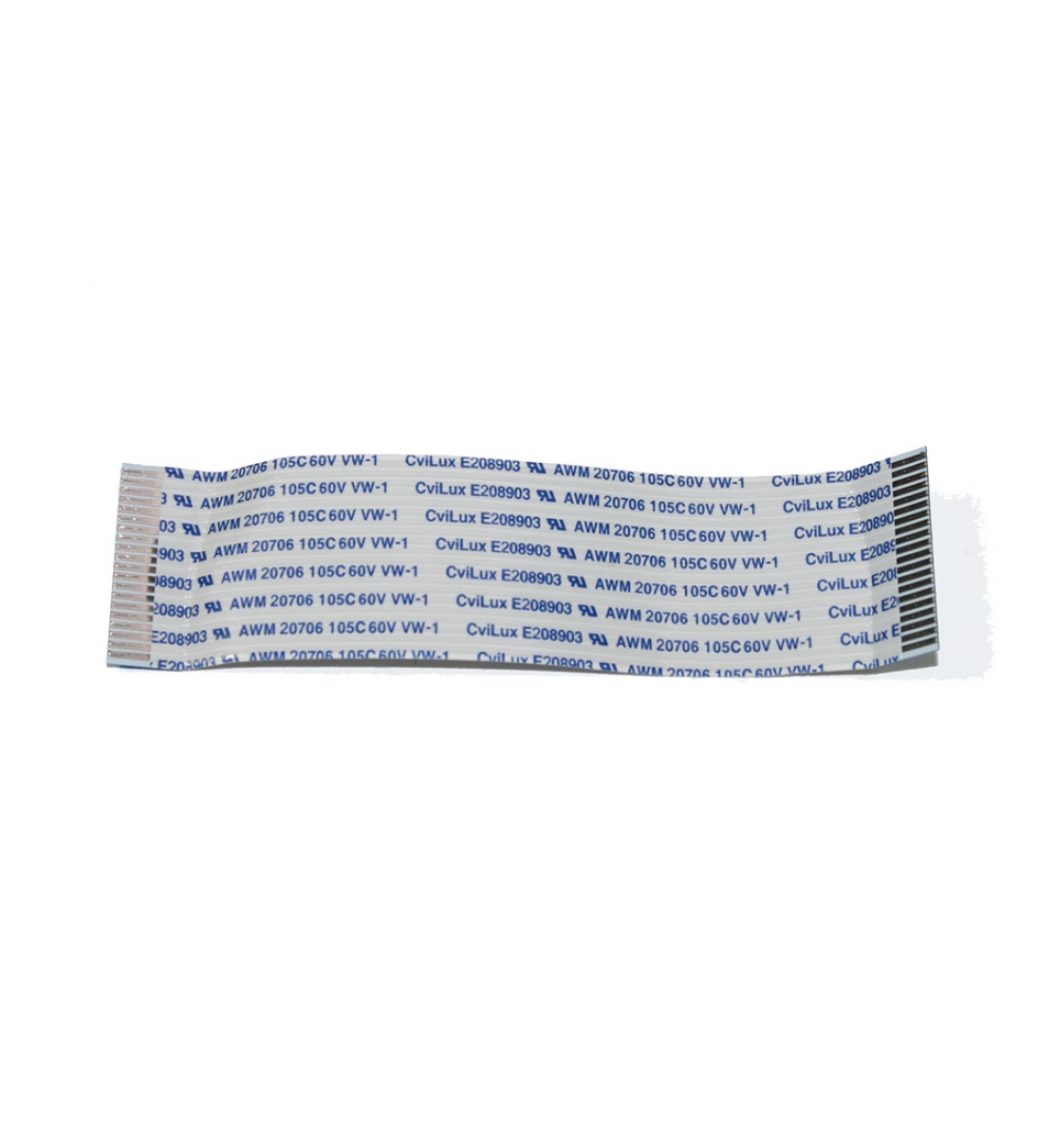 Cavo a nastro, 20 fili, cavo flessibile piatto (FFC) da 75 mm, passo 1 mm