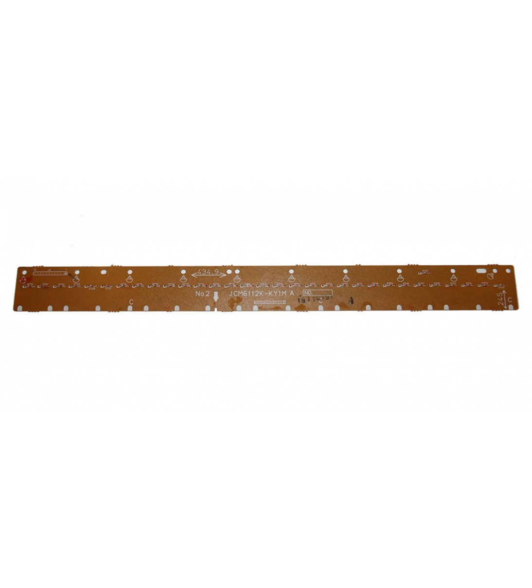 Scheda contatti tasti (JCM6112K-KY1M), 32 note, per tastiera Casio