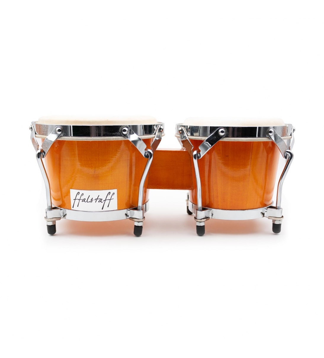 Bongo in Legno - Misure Pelli 6.7" & 7.5" (Natural)