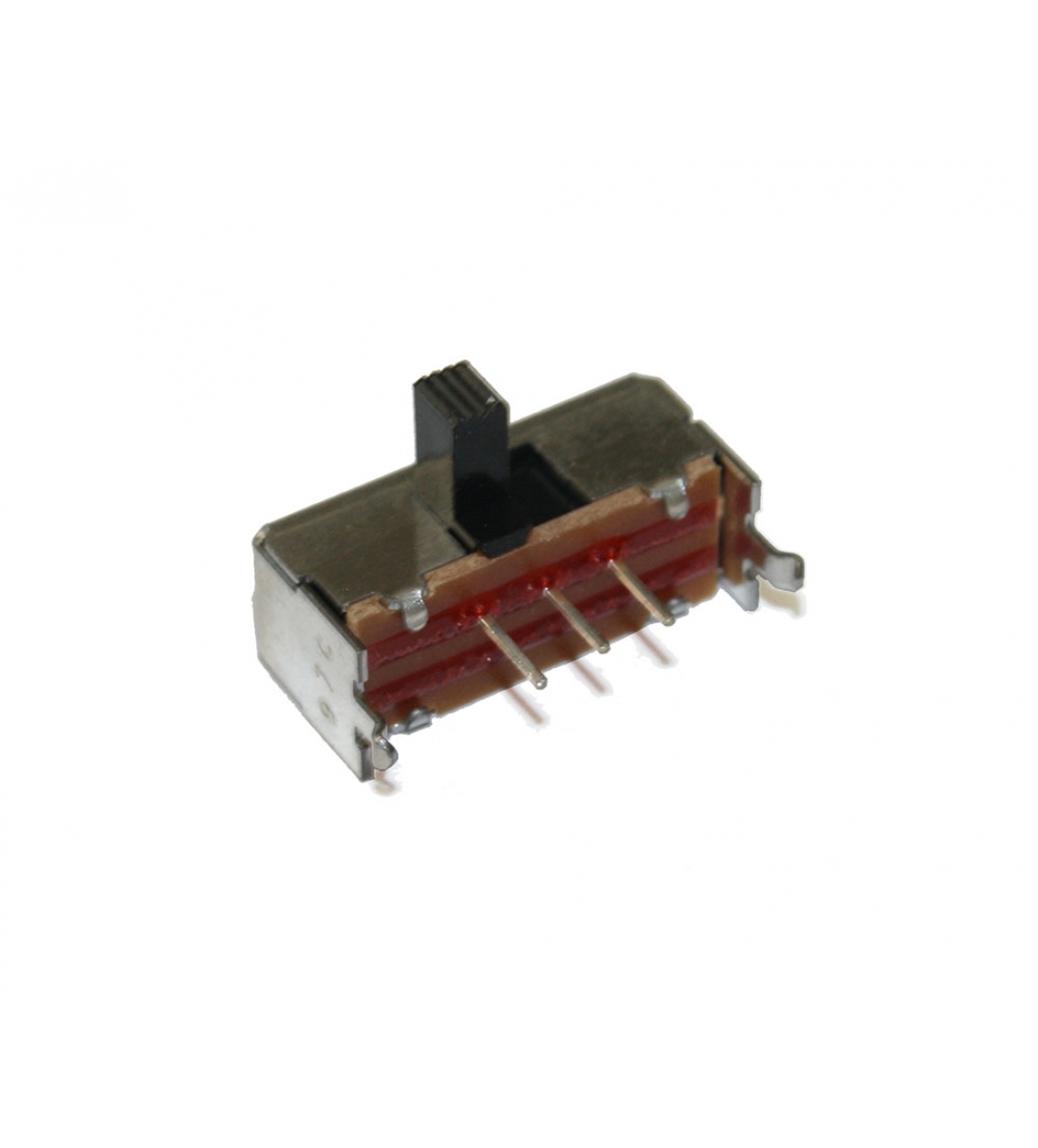 Interruttore a scorrimento SPDT, 2 posizioni, con leva da 6 mm