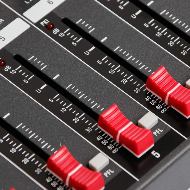 CT-80S Mixer/Scheda Audio 8 canali MP3 USB Bluetooth con Effetto Echo