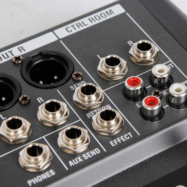 CT-120S Mixer/Scheda Audio 12 canali (reali) MP3 USB Bluetooth con Effetto Echo