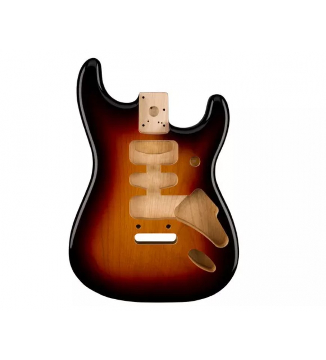 Deluxe Strat Alder Body 3-Color Sunburst