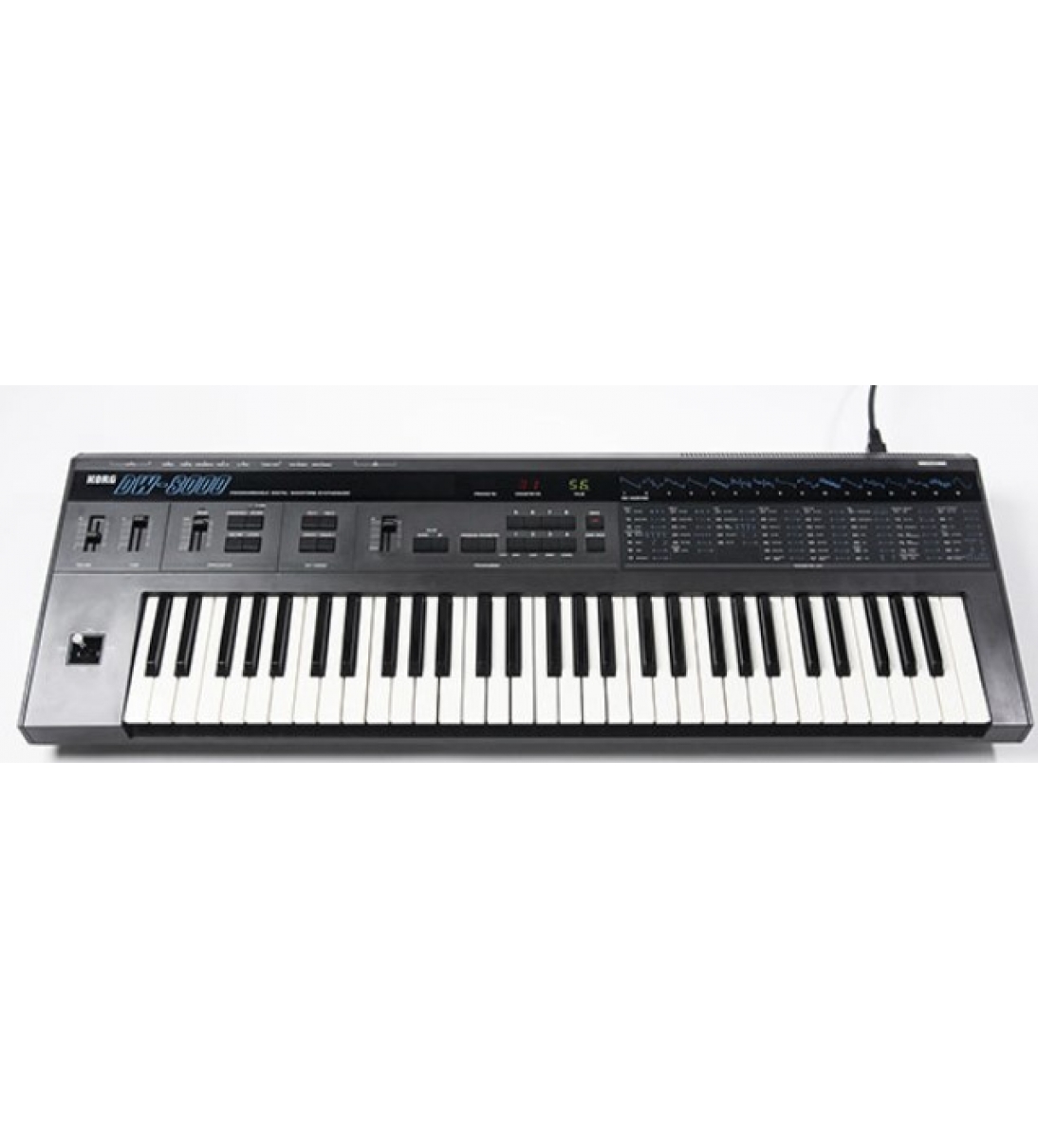 Scheda madre (KLM-661-3), con cablaggio, per sintetizzatore Korg DW-8000