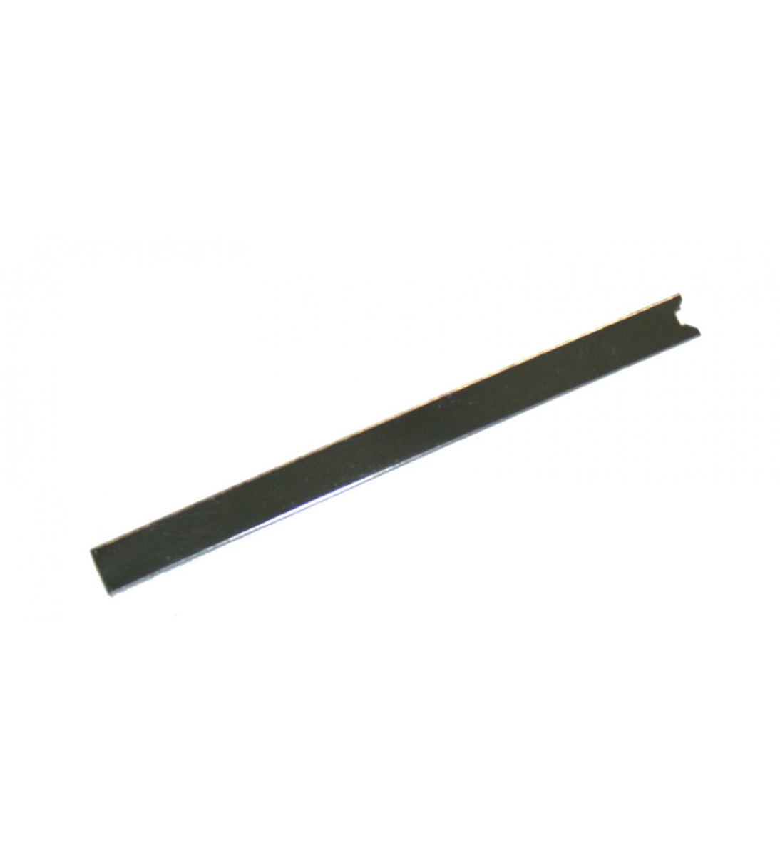 Molla di ritorno del tasto. Questa molla piatta di ricambio è il codice Yamaha AA055430 e il codice Korg 422006800